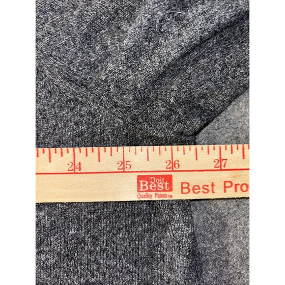 Lot Of 2 Croft & Barrow 2X V Neck Ribbed Soft Sweater Gray & Green - Picture 7 of 9